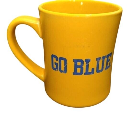 RFSJ University Of Michigan Yellow Mug 1988 - Picture 3 of 8